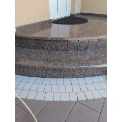 Сходи з коричневого граніту Дідковичі Шепетівка