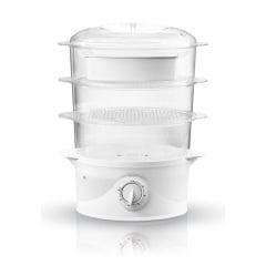 Електрична пароварка Adler AD-633 9 л 800W White Конотоп