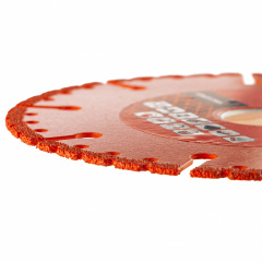 Диск алмазний універсальний сегментний Polax 125х22.2 мм Червоний (54-211) Вільнянськ