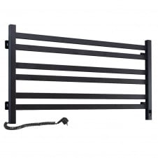 Фото - Електрична рушникосушка сталева Navin Авангард 900x500 Л Сенсор чорний муар Електрична рушникосушка сталева Navin Авангард 900x500 Л Сенсор чорний муар