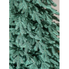 Ялинка штучна лита Лапландська блакитна 2,3 м + підставка Долина