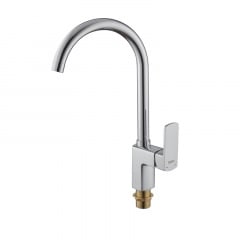 Смеситель для кухни Haiba Oscar 017 Хром HB0939 Смела