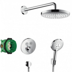 Душовий набір з термростатом Hansgrohe ShowerSet Raindance Select S/ShowerSelect S (27297000) Бердянськ