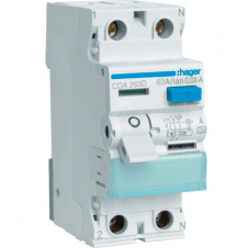 Устройство защитного отключения Hager CDA263D 63A 30мА 6кА тип A 2P
