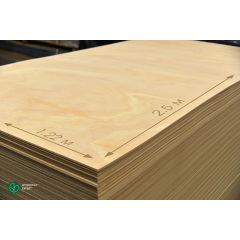 Фанера гибкая сейба 8 - мм 1,22х2,50 м (Поперечная / Cross) Київ