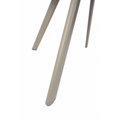 Комплект стільців обідніх Осло М-235 (4 шт.) з підлокітниками, для їдальні, кухні, тканина фактурна Папірус/капучино, 850х600х610 мм Житомир