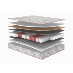 Матрац Four Red Rubin/Рубін, Розмір матрацу (ШхД) 160x200 Нова Каховка