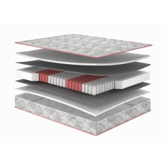 Матрац Four Red Carmin/Кармін, Розмір матрацу (ШхД) 160x200 Свеса