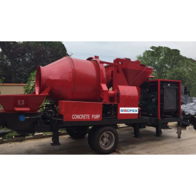 Причепний портативний електричний бетононасос з міксером JBT40-11-45