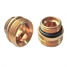 Подвійний ніпель Heat-PEX 1/2х3/4 (євроконус) (2 шт.) (601234)