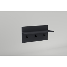 Полка-вішак Luna/Луна, Готові кольорові рішення Антрацит