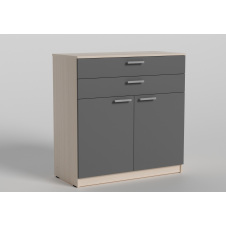 Комод 10, Готові кольорові рішення Дуб Бароко Рістретто