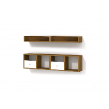 Модульна система 4, Готові кольорові рішення Дуб Крафт білий