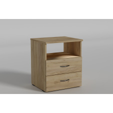 Тумба приліжкова 1, Готові кольорові рішення Дуб сонома світлий