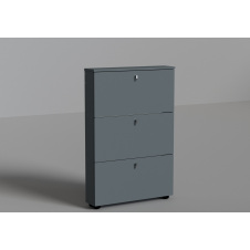 Тумба для взуття №3, Готові кольорові рішення Дуб Експресив Бронзовий