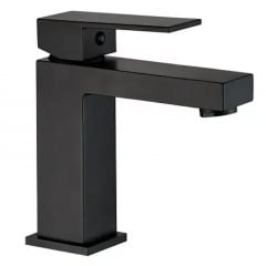 Змішувач для раковини VBI Loreno Black низький чорний (VBI-050200BL) Обухов