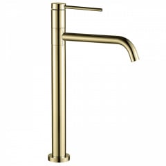Змішувач для раковини VBI Velaro Gold високий золото (VBI-050301GL) Новое