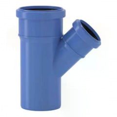 Трійник редукційний Valsir Triplus® Ø125/50x45° (VS0650605) Самбор