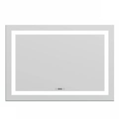 Дзеркало Imprese Option 60х80 з підсвіткою, підігрівом і часами (m08607600MC) Изюм