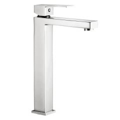 Змішувач для раковини VBI Loreno Chrome високий хром (VBI-050201CH) Костополь