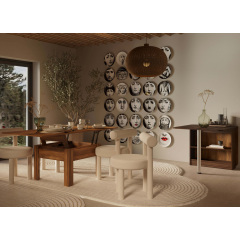 Стіл-трансформер 1, Готові кольорові рішення Дуб Крафт золотий Коростень