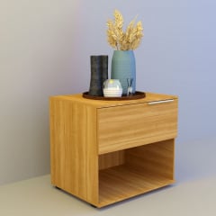 Тумба приліжкова 2, Готові кольорові рішення Дуб Крафт білий Дубно