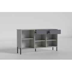 Тумба Leada/Леада №2, Готові кольорові рішення Шиншила сіра Молочанск