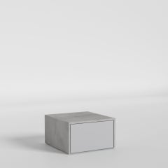 Антресоль Loom/Лум 1-ая, Готові кольорові рішення Бетон світлий Кропива