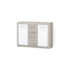 Комод Anita/Аніта, Готові кольорові рішення Дуб Крафт золотий Долина