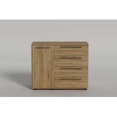 Комод 3 стандарт, Готові кольорові рішення Дуб Бароко Бурштиновий Кременчук