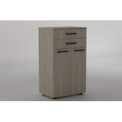 Тумба для взуття Luna/Луна, Готові кольорові рішення Дуб Бароко Рістретто Ковель