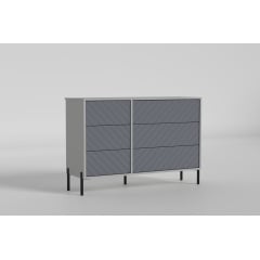 Комод Leada/Леада, Готові кольорові рішення Дуб Евок скам'янілий Геническ