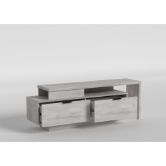 Тумба під ТБ Urban Ultra/Урбан Ультра 2, Готові кольорові рішення Бетон темнний Новая Каховка