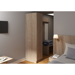 Пенал №3, Готові кольорові рішення Дуб Крафт білий Кропива