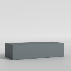 Антресоль Urban/Урбан 2-дв , Готові кольорові рішення Дуб Бароко Рістретто Калуш