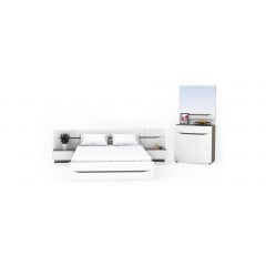 Спальня Beverly (Бэверли) Комплект 2, Готові кольорові рішення Дуб Бароко Рістретто Молочанск