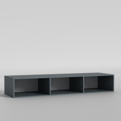 Антресоль Urban/Урбан 3-дв, Готові кольорові рішення Дуб Експресив Бронзовий Ромны