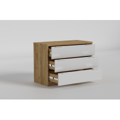 Комод Aura/Аура №1 з кришкою 32 мм, Готові кольорові рішення Антрацит Краматорськ