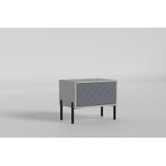 Тумба приліжкова Leada/Леада №6, Готові кольорові рішення Шиншила сіра Надвірна