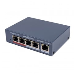 Комутатор мережевий POE GreenVision GV-017-AI-4+1P Слов'янськ