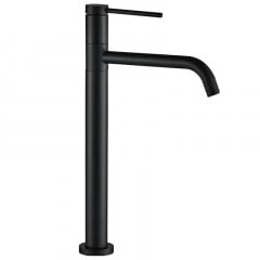 Змішувач для раковини VBI Velaro Black високий чорний (VBI-050301BL) Куйбышево