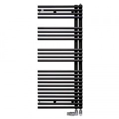 Рушникосушка водяна Zehnder Forma Asym 1161x596 Antracite, права (LFAR-120-060-4390) Киев