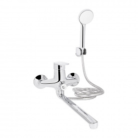 Змішувач для ванни Lidz Tani 0052 з душовим гарнітуром хром (LDTAN0052CRM44960)