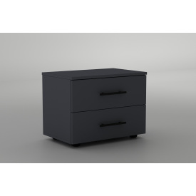 Тумба приліжкова Luna/Луна, Готові кольорові рішення Дуб Крафт білий