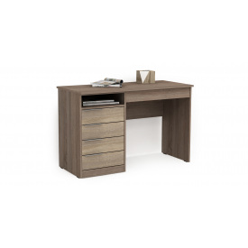 Стіл офісний 6, Готові кольорові рішення Дуб Крафт золотий