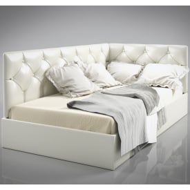 М'яке ліжко-софа Дайкірі Sentenzo 90х200 см спинка кутова