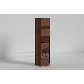 Пенал Noir/Нуар №2, Готові кольорові рішення Дуб Крафт білий