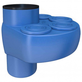 Мультихрестовина Valsir Triplus Ø110 x 4 виходи x Ø32÷50 (VS0652001)