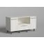 Тумба під ТБ №1, Готові кольорові рішення Біла Аляска Кропива