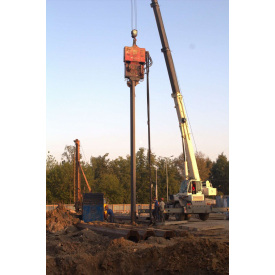 Услуги вибропогружателя Mueller MS-24HFV